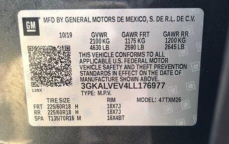 GMC Terrain, 2019 год, 2 000 000 рублей, 15 фотография