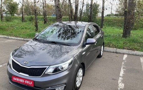 KIA Rio III рестайлинг, 2016 год, 1 070 000 рублей, 1 фотография
