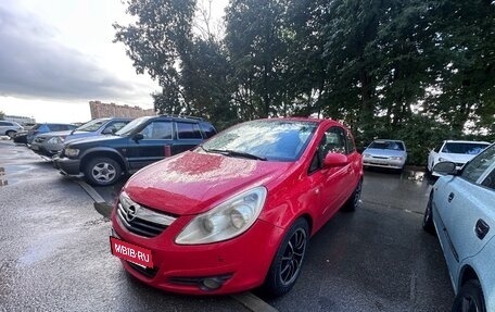 Opel Corsa D рестайлинг _i, 2007 год, 350 000 рублей, 7 фотография