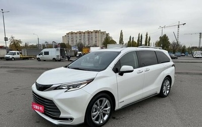 Toyota Sienna, 2021 год, 5 200 000 рублей, 1 фотография