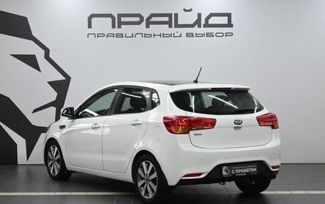 KIA Rio III рестайлинг, 2016 год, 989 900 рублей, 6 фотография