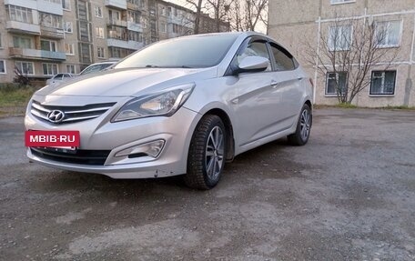 Hyundai Solaris II рестайлинг, 2014 год, 1 100 000 рублей, 3 фотография