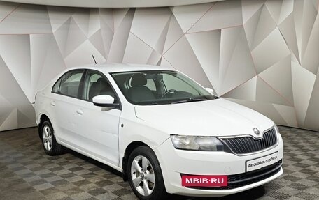 Skoda Rapid I, 2014 год, 599 000 рублей, 3 фотография