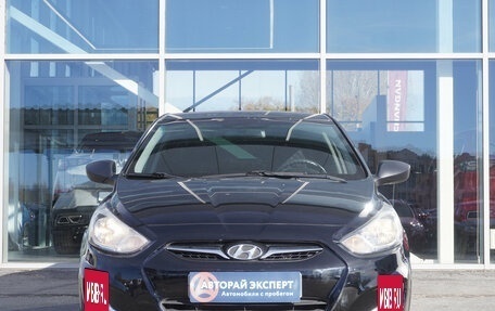 Hyundai Solaris II рестайлинг, 2012 год, 805 000 рублей, 2 фотография