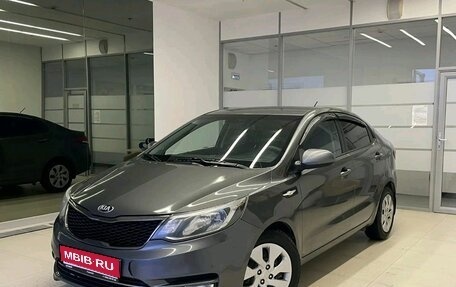 KIA Rio III рестайлинг, 2015 год, 920 000 рублей, 1 фотография