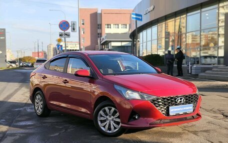 Hyundai Solaris II рестайлинг, 2020 год, 850 000 рублей, 3 фотография