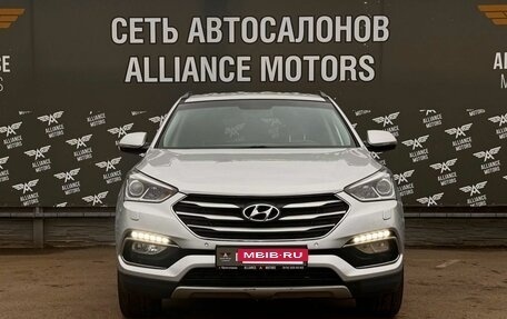 Hyundai Santa Fe III рестайлинг, 2018 год, 2 299 000 рублей, 2 фотография