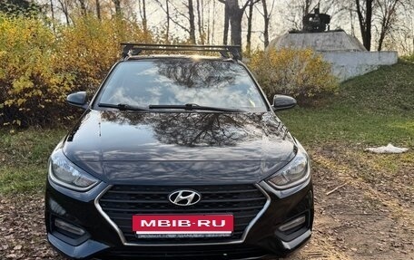 Hyundai Solaris II рестайлинг, 2017 год, 1 090 000 рублей, 10 фотография