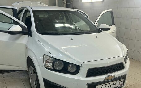 Chevrolet Aveo III, 2013 год, 495 000 рублей, 1 фотография