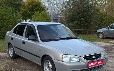 Hyundai Accent II, 2008 год, 180 000 рублей, 1 фотография