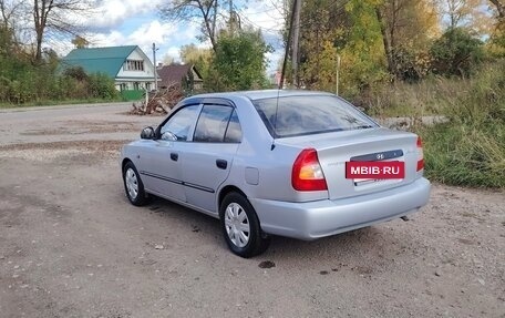 Hyundai Accent II, 2004 год, 315 000 рублей, 6 фотография