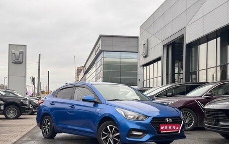 Hyundai Solaris II рестайлинг, 2017 год, 1 119 000 рублей, 1 фотография