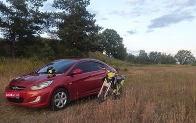 Hyundai Solaris II рестайлинг, 2011 год, 900 000 рублей, 1 фотография