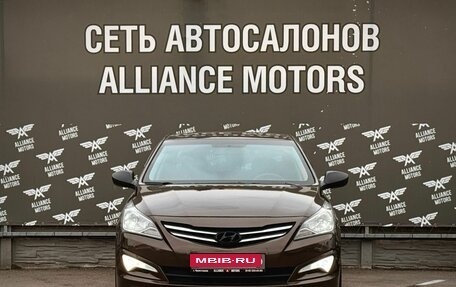 Hyundai Solaris II рестайлинг, 2014 год, 1 080 000 рублей, 2 фотография