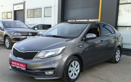 KIA Rio III рестайлинг, 2015 год, 895 000 рублей, 1 фотография