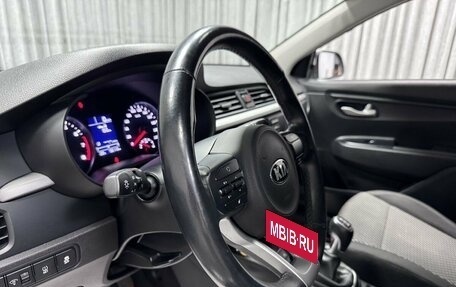 KIA Rio IV, 2018 год, 1 410 000 рублей, 25 фотография