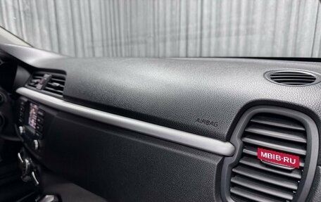 KIA Rio IV, 2018 год, 1 410 000 рублей, 34 фотография