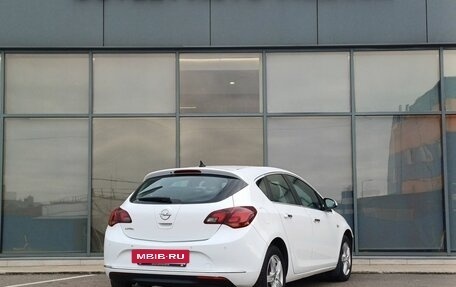 Opel Astra J, 2013 год, 599 000 рублей, 4 фотография