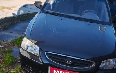 Hyundai Accent II, 2007 год, 350 000 рублей, 1 фотография