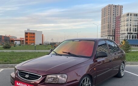 Hyundai Accent II, 2007 год, 460 000 рублей, 1 фотография
