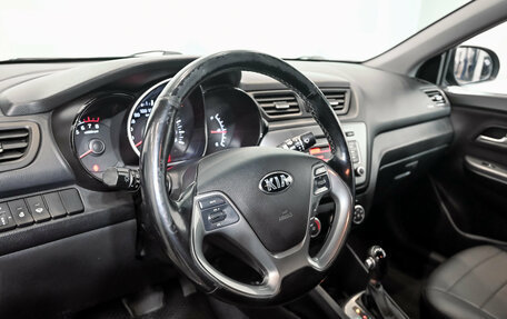 KIA Rio III рестайлинг, 2016 год, 1 100 000 рублей, 14 фотография