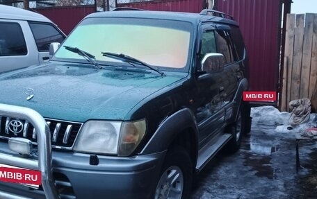 Toyota Land Cruiser Prado 90 рестайлинг, 1997 год, 975 000 рублей, 2 фотография