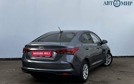 Hyundai Solaris II рестайлинг, 2021 год, 1 570 000 рублей, 5 фотография