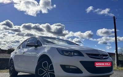 Opel Astra J, 2013 год, 850 000 рублей, 1 фотография